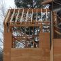 Rafters over bedroom