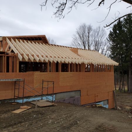 Rafters over west side