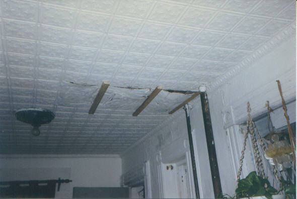 4b Early Kitchen Cieling