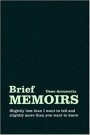 Brief Memoirs Front Cove 90w
